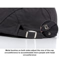 thumbnail image 4 of Boinas portátiles transpirables ajustables Qarigey para hombres y mujeres Negro AP018190-01, 4 of 6