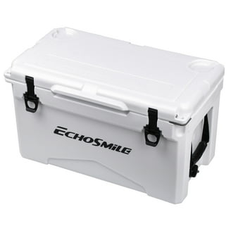 COHO Large Ice Chest 55 Quart Rotomolded Cooler, Camping and