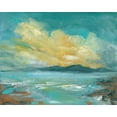 thumbnail image 2 of Robinson, Carol 32x26 Black Ornate Wood Framed with Double Matting Museum Art Print Titled - Rocky Beach, 2 of 4