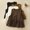 Coffee, variant on Women's Casual Shirts Sleeveless Vest Jacket Loose Fitting Slimming Age Reducing Crew Neck Ruffled Edge Sense Top Basic Cute Shirts XXL