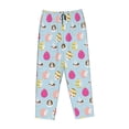 thumbnail image 4 of Haiem Happy Easter Women's Pajama Pants Ultra Lightweight Pjs Bottoms Sleepwear Bottom Pants With Pocket Drawstring-Large, 4 of 7