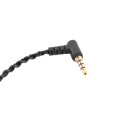 thumbnail image 4 of Earphone Audio Cable Repair Replacement 3.5mm Jack DIY Elbow Headphone 4 Copper Core Wire with Mic Volume Control(Black), 4 of 5