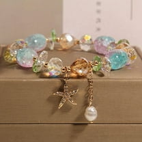 Simple Mori Style Student Girlfriends Sisters Starfish Bracelet