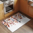 thumbnail image 3 of Eucalyptus Leaves Bathroom Rug Washable 2x3 Entryway Rug Non Slip Farmhouse Summer Botanical Weeping Front Door Mat Low Pile Indoor Doormat Throw Floor Carpet for Kitchen Bedroom Entrance, 3 of 8