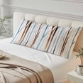 thumbnail image 4 of Blue Brown Tree Body Pillow Covers, Watercolor Forest Art Soft Breathable Throw Pillow Cases with Invisible Zipper, Decorative Pillowcase Pillows Protectors for Sofa Bed Couchair 20"x54", 4 of 9
