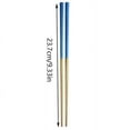 thumbnail image 2 of Steadline Stainless Steel Reusable Chopsticks,Anti-Slip Kitchen Utensils for Asian Cuisine,Durable Metal Eating Sticks for Home Restaurant Use,Eco Friendly Alternative to Disposable Wooden Chopstick, 2 of 5
