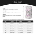 thumbnail image 5 of Gukieu Summer with Flamingo Print Women's Quick-drying Fitness Vest, Round Neck Sleeveless Fitness T-shirt, Suitable for Yoga, Sports-Small, 5 of 7