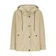 thumbnail image 3 of Chaquetas y abrigos casuales con capucha de manga larga para mujer, chaquetas casuales lisas para exteriores, abrigo impermeable con capucha y cremallera de talla grande, abrigo a prueba de viento con, 3 of 5