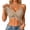 A1 Beige, variant on BODOAO Halter Tops for Women with Built In Bra Deep V Neck Wrap Front Padded Crop Tank Top, Supportive Fitted Sleeveless Shirt for Yoga Workout Going Out Summer Outfits Beige L