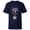 Navy, variant on Marvel Groot Season's Grootings Holiday - Short Sleeve T-Shirt for Kids- Customized-Athletic Heather