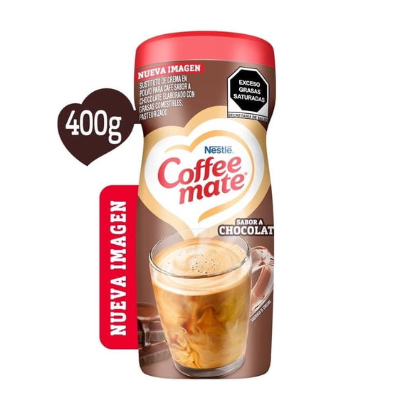 Cremador para café Coffee Mate en polvo sabor chocolate 400 g