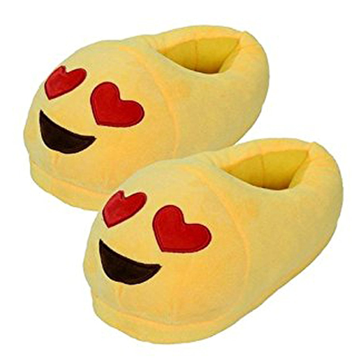 Red Heart Slippers Plush Cotton Indoor Shoe For Kids & Women Non-Skid Foot pads Indoor Slippers (US Seller)