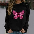 thumbnail image 1 of 2023 Sweat à Capuche Surdimensionné pour Femmes Mode Décontractée Imprimé Col Rond T-shirt Manches Longues Ample Blouse Sweat-Shirts Sans Capuche Costumes Halloween/noël 50 % de Réduction Liquidation, 1 of 4