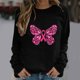 thumbnail image 2 of Sudadera Para Mujer, Sudadera de Gran Tamaño Con Cuello Redondo, Moda , Camiseta Holgada de Manga Larga Con Estampado Informal, Tops, Blusa, Sudaderas Sin Capucha Odeerbi  ODB137256, 2 of 4