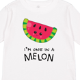 thumbnail image 4 of Inktastic I'm One in a Melon Watermelon Humor Boys or Girls Long Sleeve Toddler T-Shirt, 4 of 5