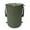 Army Green-AG-clearacne, variant on PpgejGEK Large Capacity 10 Gallon Foldable Portable Trash Can with Lid Outdoor Camping Collapsible Garbage Bin for Picnic Beach Home Storage