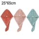 thumbnail image 2 of Paquete de 3 toallas para el cabello de tela de bambú para mujer, toallas de ducha suaves para cabello rizado, turbante, gorro de secado, 2 of 5