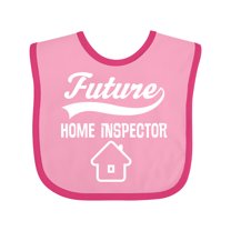 Inktastic Home Inspector Future Job Boys or Girls Baby Bib
