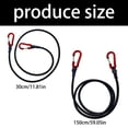 thumbnail image 3 of Elastic Bungee Strap with Hook Heavy Duty Elastic Rope Car Luggage Roof Rack Strap Adjustable Bungee Cord Enduring, 3 of 9
