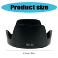 thumbnail image 5 of Necvior 1PC HB35 Camera Bayonets Lens Hood Reversibles for Nkkor 18-200mm F/3.5-5.6G, 5 of 7