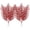 Red, variant on Christmas Glitter Stems 24Pcs Artificial Pine Tree Picks for Christmas Tree Ornaments , DIY Xmas Wreath, Crafts, Garland, Holiday, Party, Wedding and Home Decoration