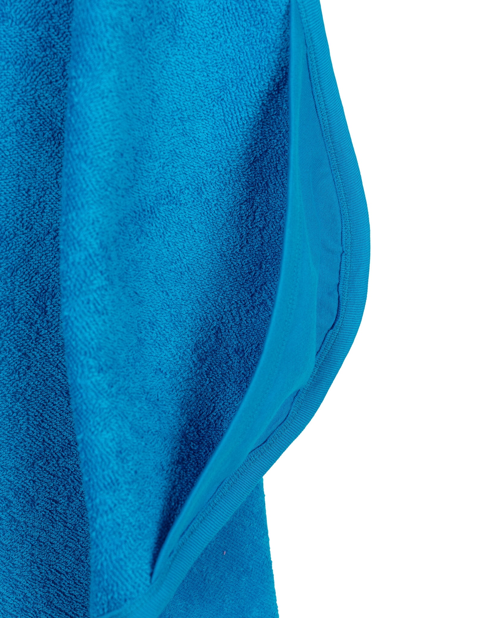 Sesame Street Baby Boys' Cotton Character Hooded Towel with Corner Pockets Blue Cookie Monster
