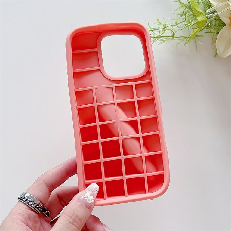 For Rhod E Lipstick Holder Ribbon Espresso Toast Silicone Phone Case for IPhone 11 12 13 14 15 16 Pro Max Plus 16E Protective Cover