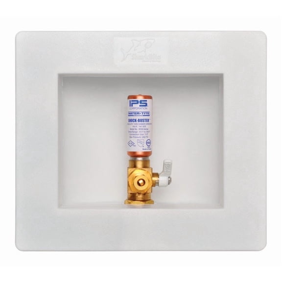 Sharkbite 1/2 in. Dia. x 1/4 in. Dia. Push to Connect Icemaker Outlet Box