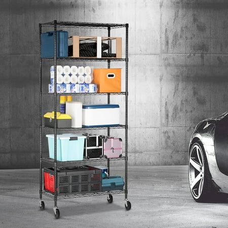 shelving garage metal tier langria shelves duty wire heavy unit dialog displays option button additional opens zoom