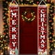 thumbnail image 1 of Hogar y cocina, Decoración del hogar, Decoraciones navideñas, Banners de Feliz Navidad, Letrero navideño para puerta de porche, Banners de bienvenida para pared, Decoración para fiestas en el hogar, D, 1 of 6