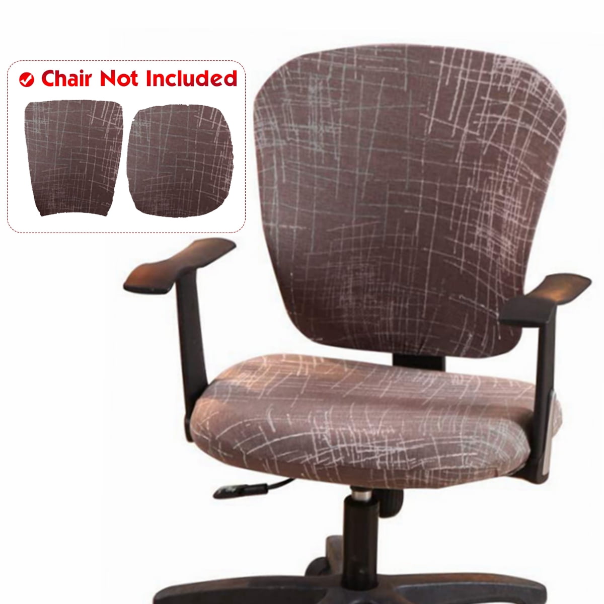 Chair Covers Stretch Jacquard Home Office Computer Chair Seat Covers