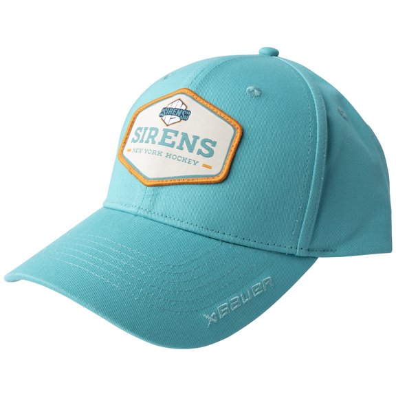 Unisex Teal New York Sirens Patch Snapback Hat