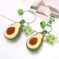 thumbnail image 3 of Yazoeia Avocado crochet keychain fun positive avocado crochet avocado stuffed craft crochet (A) CJC912-200531, 3 of 5