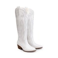 thumbnail image 5 of DREAM PAIRS Womens Knee High Boots Cowboy Cowgirl Pull On Embroidered Western Boots, 5 of 8