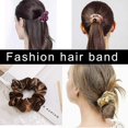 thumbnail image 4 of 6 piezas de coleteros para el cabello, coleteros elásticos de satén para el cabello, coleteros para el cabello, cuerdas, coleteros coloridos para niñas y mujeres, 4 of 5