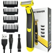 Electric Shaver for Men, MichPong Electric Razor for Men Rechargeable Wet Dry Use Face Body Beard