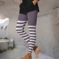 thumbnail image 5 of Dasayo Leggings for Women High Waist Casual Slim-Leg Jeggings Stretch Striped Buttery Soft Tights Womens Trousers XXXL, 5 of 9