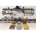 thumbnail image 3 of 50pc Half-Size 9" x 13" Aluminum Deep Disposable Pans / Lids Extra Heavy Weight, 3 of 5