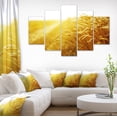 thumbnail image 1 of Bright Sunset over Wheat Field - Landscape Canvas Art Print, 1 of 4