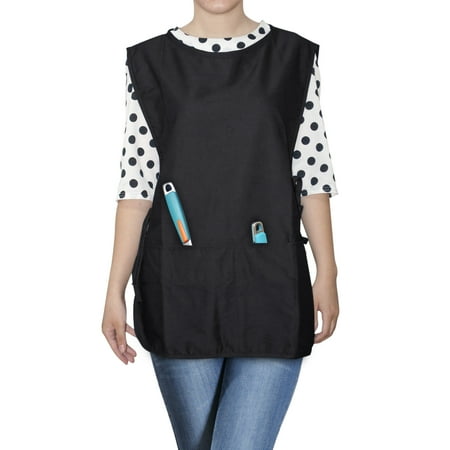 Superior Uniform Unisex Polyester - Opromo Unisex Cobbler Uniforms with two pockets, Art Smock Aprons for Adult Women Men, Polyester-Cotton,19