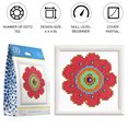 thumbnail image 2 of Diamond Dotz Flower Power Kit with Frame Floral Diamond Painting Kits for Adults - Diamond Art Kits a Relaxing Creative Craft Kit with Dotz Gems 3.5"x3.5", 2 of 6