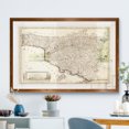 thumbnail image 2 of Antique Map of Tuscany - Barnwood Framed Print - 18 x 24 - Maple, 2 of 4