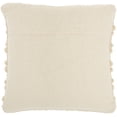 thumbnail image 2 of Nourison Life Styles Woven Stripes Beige Decorative Throw Pillow , 17"X17", 2 of 5