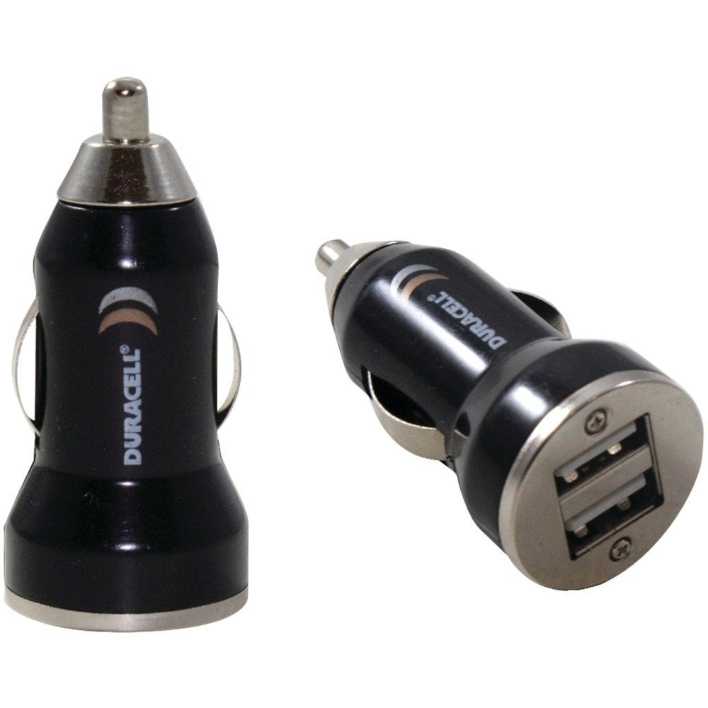Duracell Du6117 Dual miniUSB Car Charger
