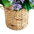 thumbnail image 6 of Nearly Natural Mixed Flower and Hydrangea Artificial Arrangement in Weave Basket - 31" - Multicolor, 6 of 7