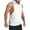 White, variant on Besolor Mens Workout Hooded Tank Tops Casual Sleeveless Muscle Cut off Shirts Summer Athletic Fitness Gym Hoodies
