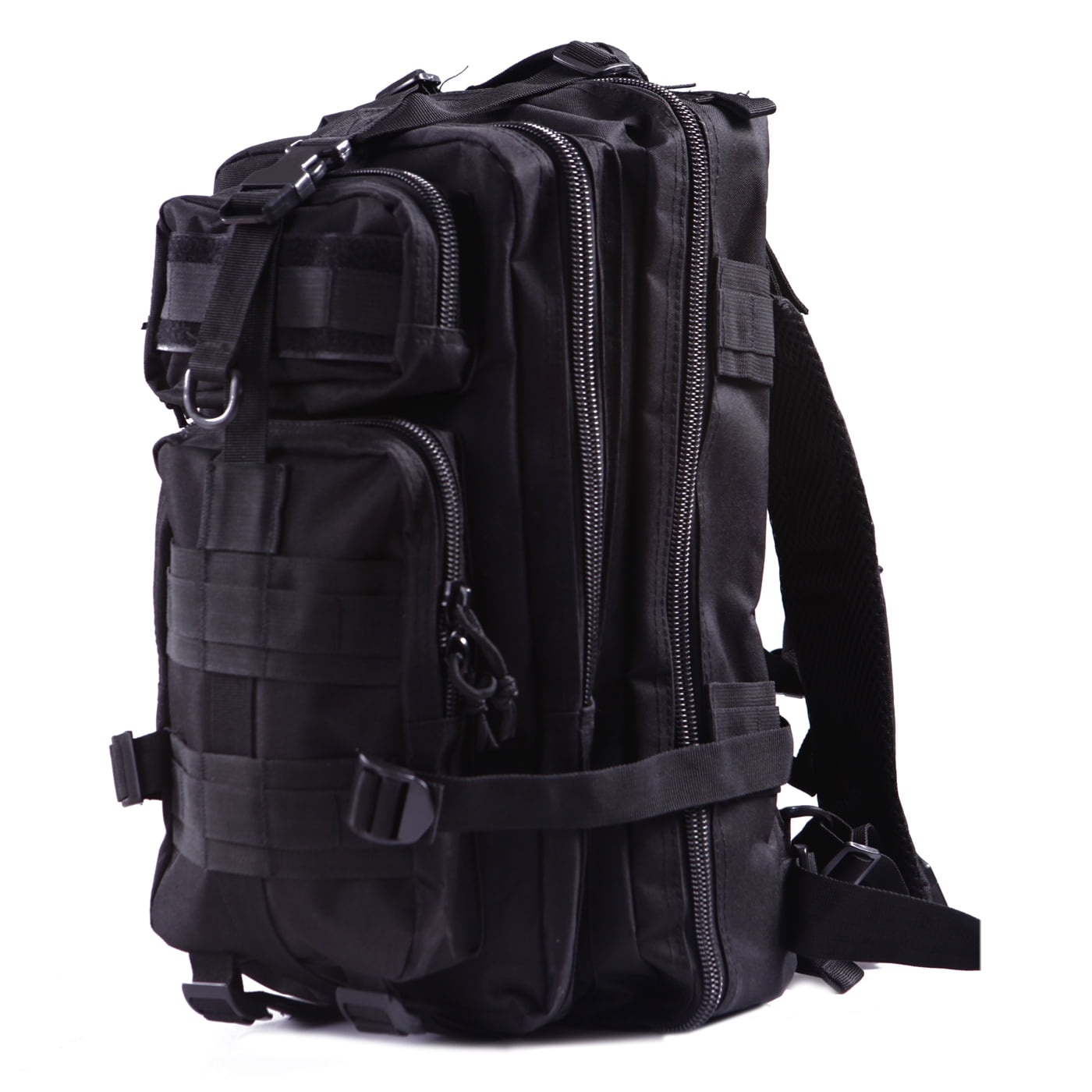 Expedition Pack 50L Black Military Tactical Molle Backpack Army Rucksack 