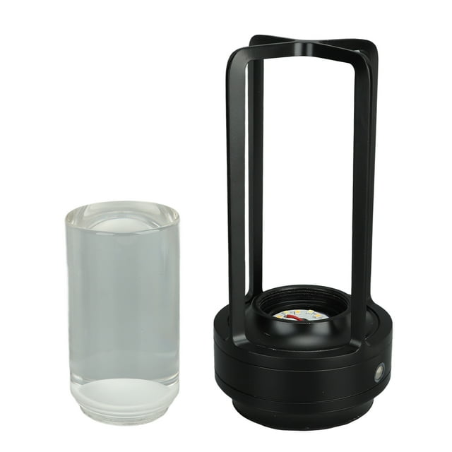 Lámpara De Mesa LED Regulable Inalámbrica, Lámpara Táctil Recargable Para Mesita De Noche, Camping