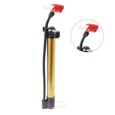 MOKKHNB Aluminum Alloy Bicycle Tire Pump 1Set 15.7x3.9x1.2In
