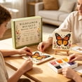 thumbnail image 2 of Cottage Garden Mosaic DIY Kit, DIY Flowers Glass Mosaic Craft Kit for Adults & Beginners, Handmade Glass Mosaic Craft Kit, Garden Art, Handmade Home Decor, Handcraft Gift for Women（Butterfly）, 2 of 6